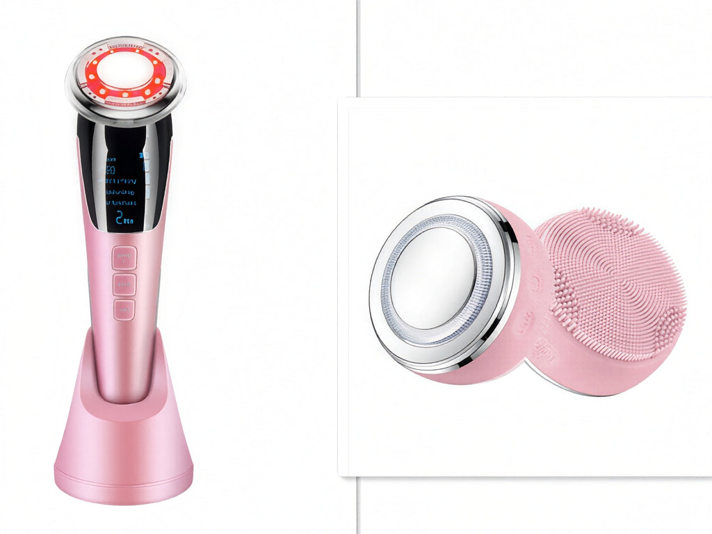 Ultrasonic LED Photon Vibration Light Therapy Massage
