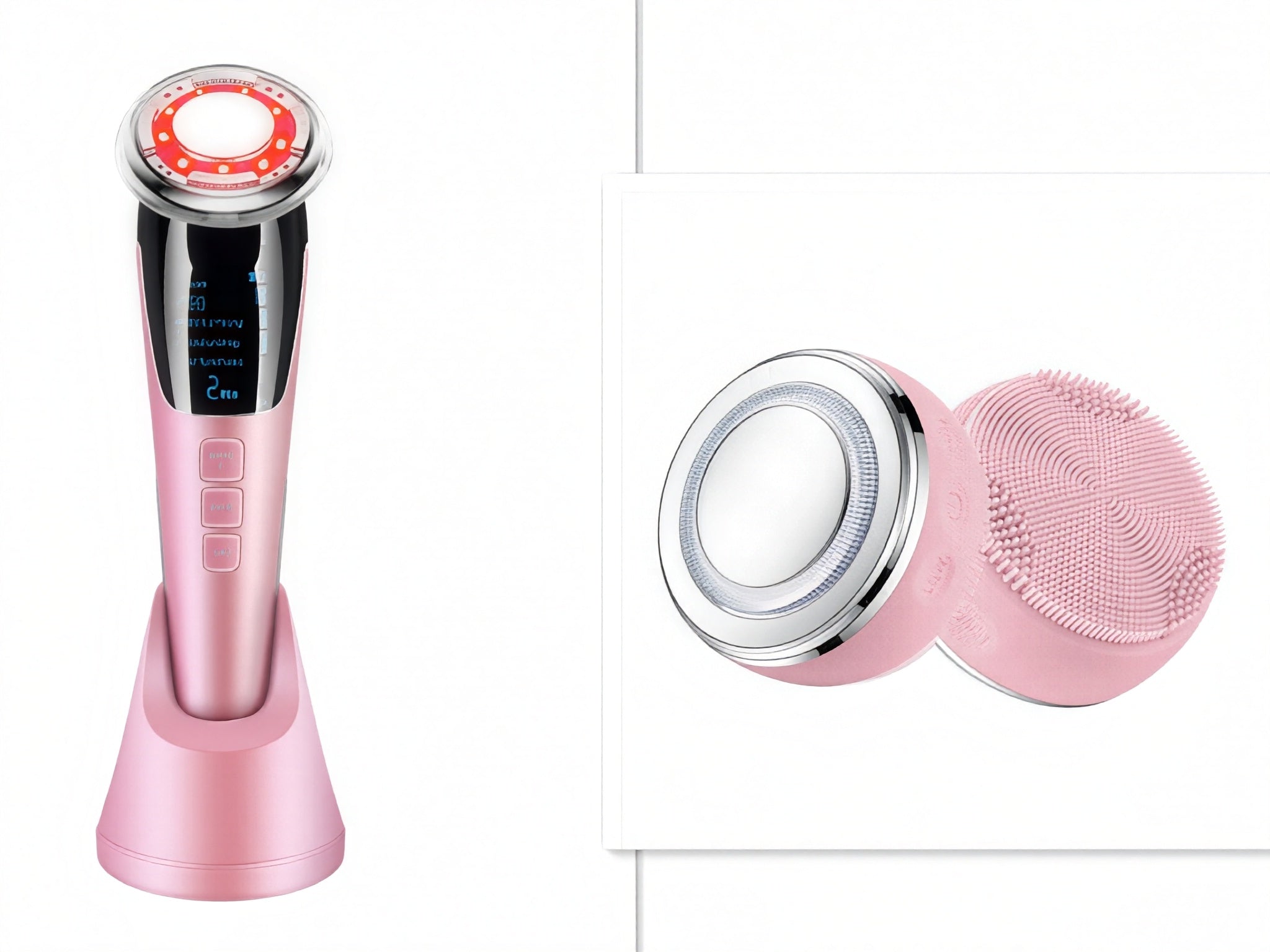 Ultrasonic LED Photon Vibration Light Therapy Massage