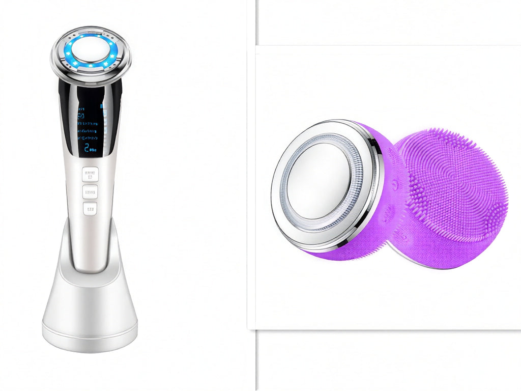 Ultrasonic LED Photon Vibration Light Therapy Massage