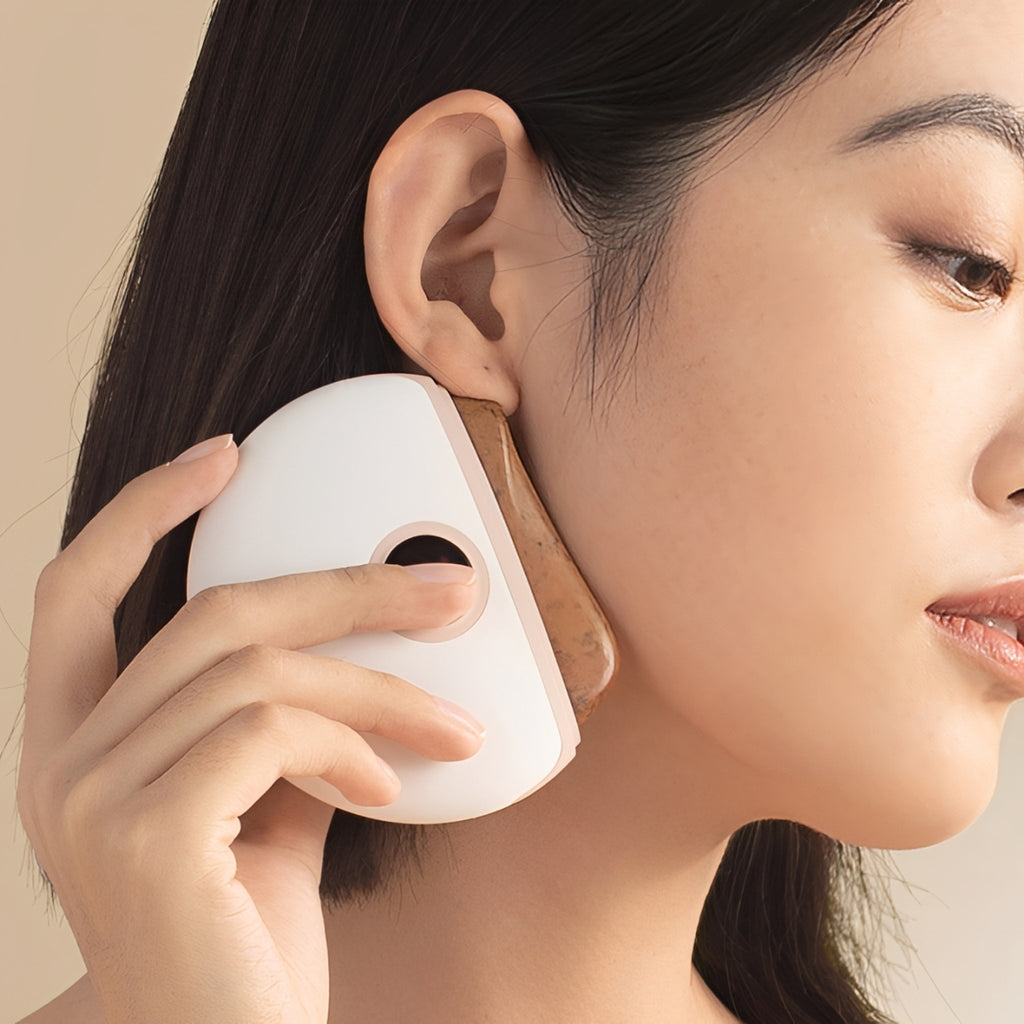 Bianstone Electric Gua Sha Face Lifting Puffiness Eliminating Device Face Neck Shaping