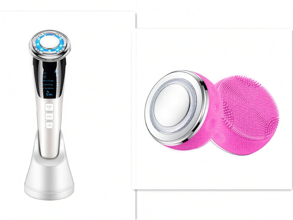 Ultrasonic LED Photon Vibration Light Therapy Massage