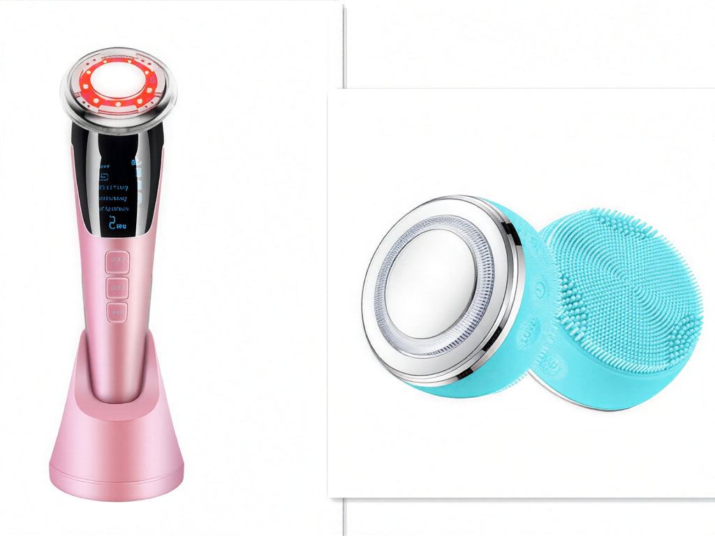 Ultrasonic LED Photon Vibration Light Therapy Massage