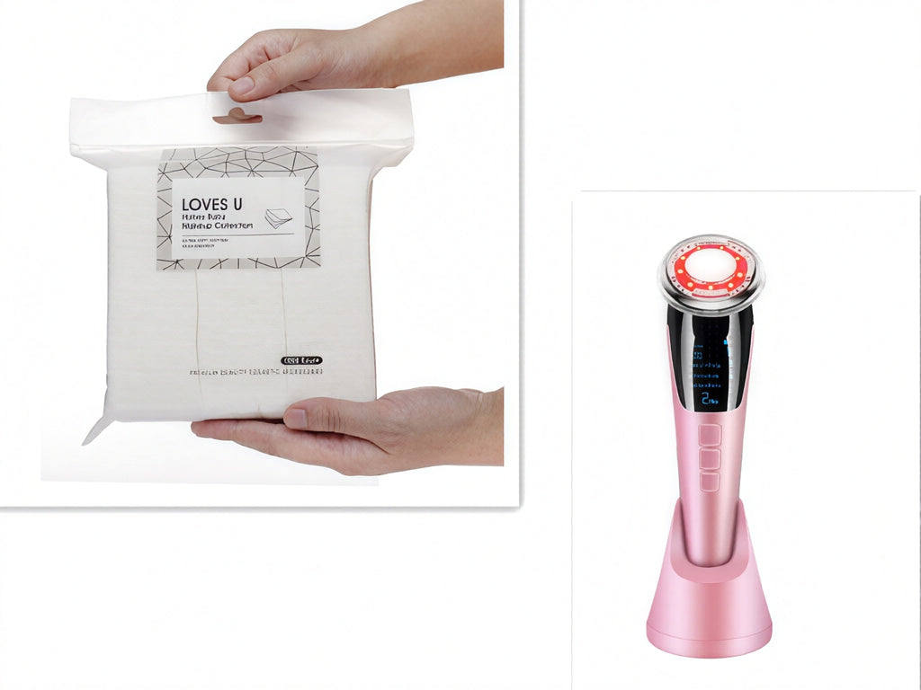 Ultrasonic LED Photon Vibration Light Therapy Massage