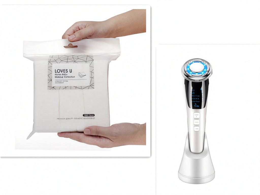 Ultrasonic LED Photon Vibration Light Therapy Massage